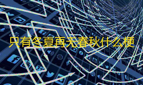 和平精英科技透视自瞄只有冬夏再无春秋什么梗